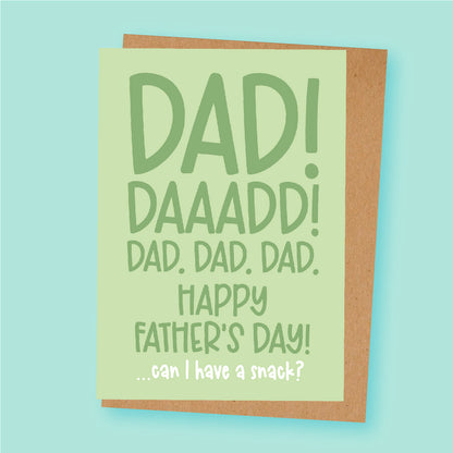 Funny Annoying Father's Day Card