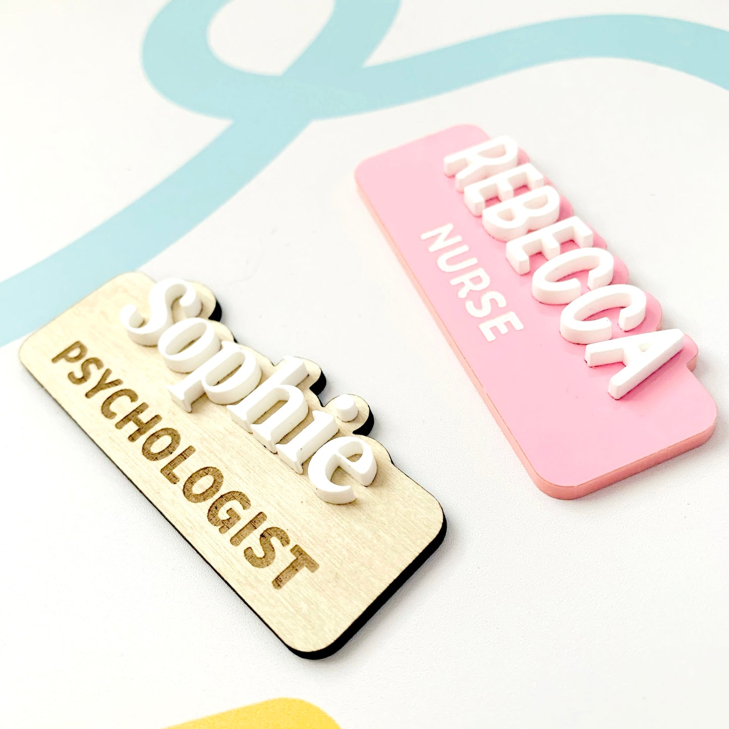 Cut-Out Acrylic Name Badge