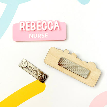 Cut-Out Acrylic Name Badge