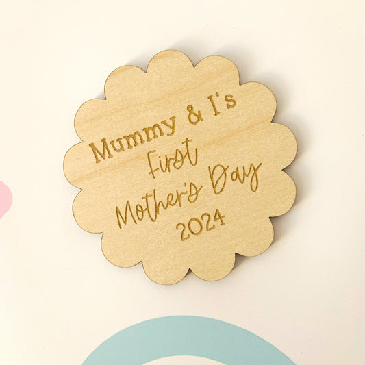 First Mother's Day Milestone Plaque
