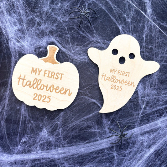 My First Halloween Plaques