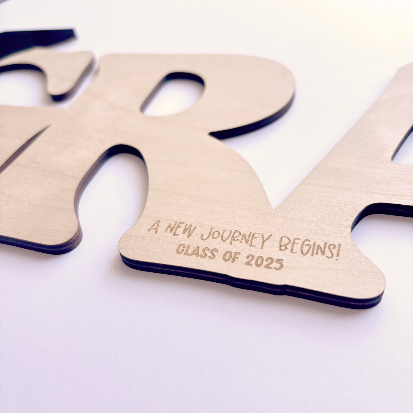 Personalised 'GRAD' Signing Plaque