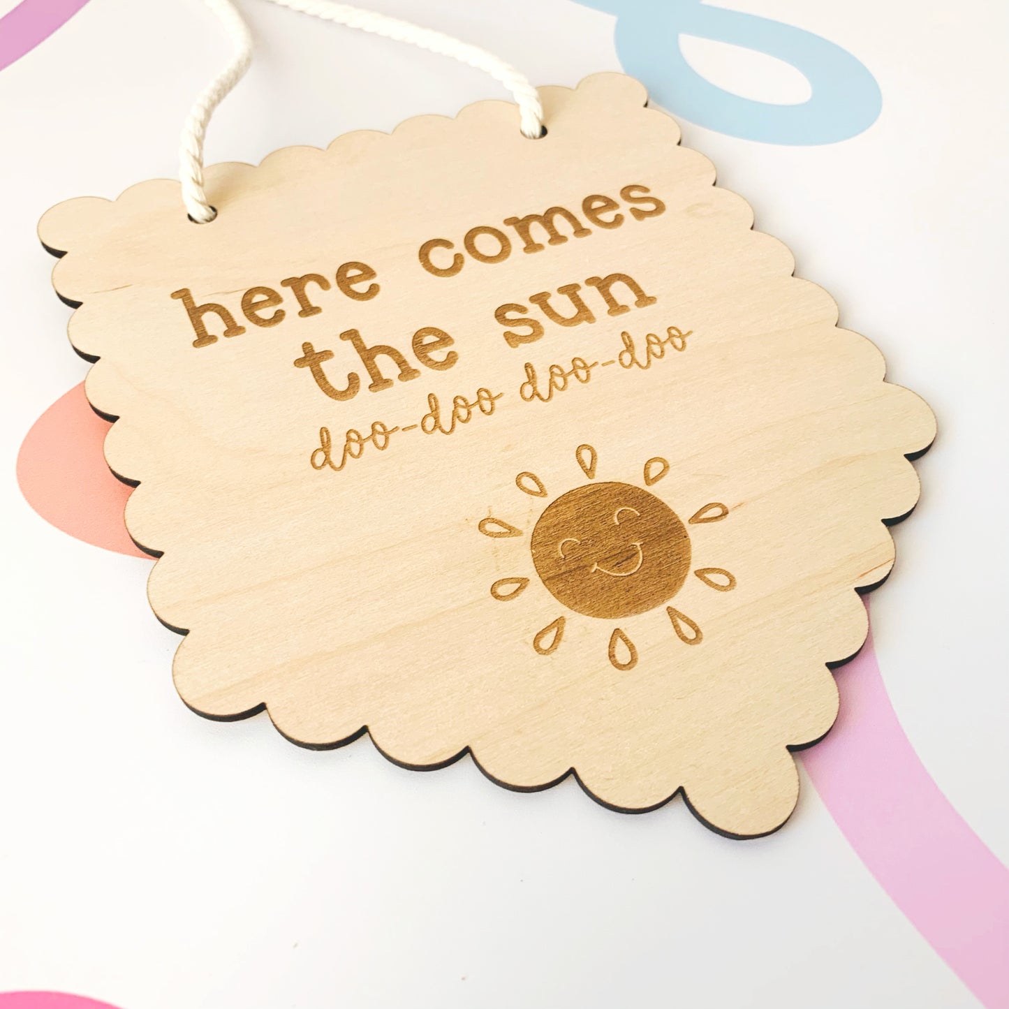 Here Comes the Sun Sign/Banner
