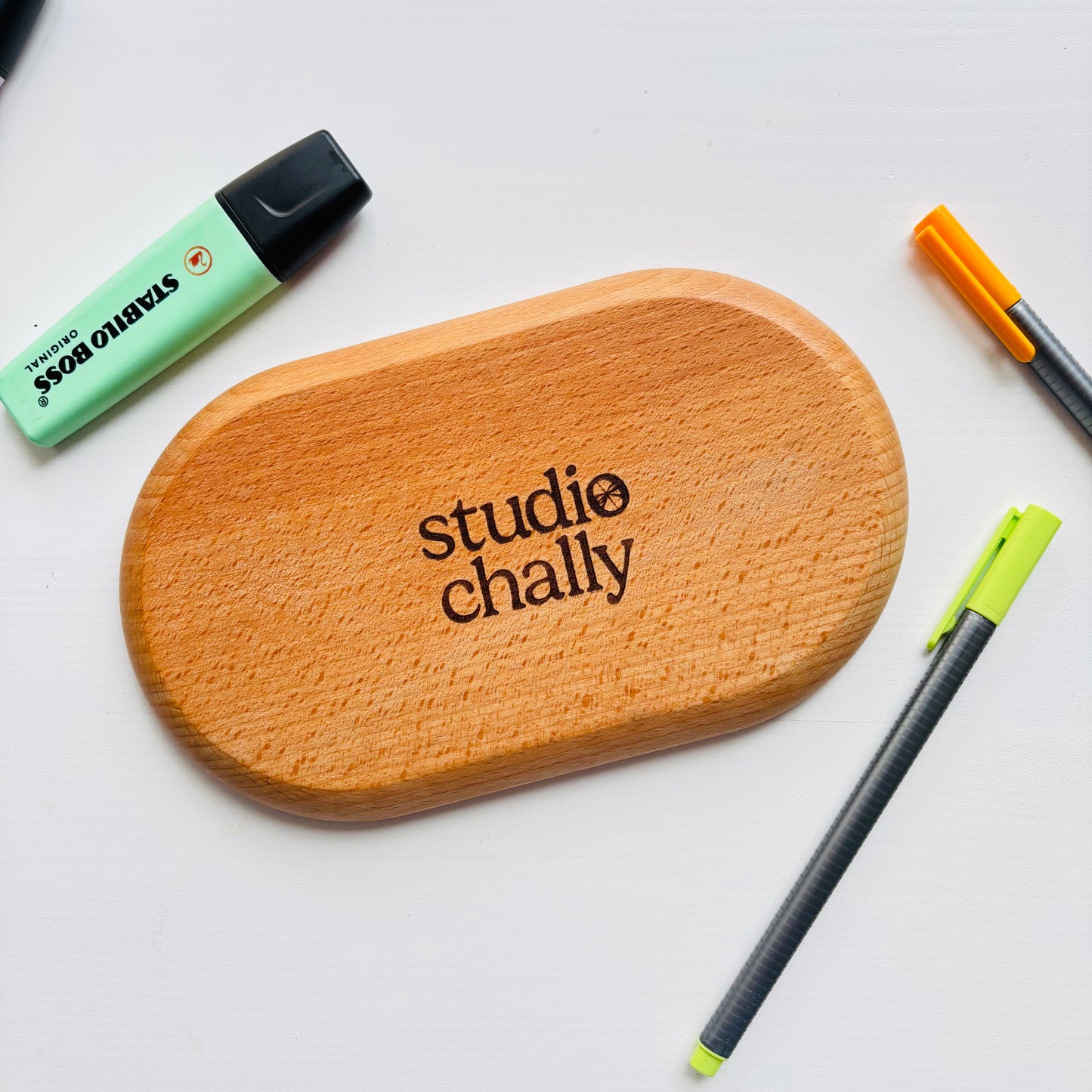 Personalised Teacher Engraved Wooden Tray
