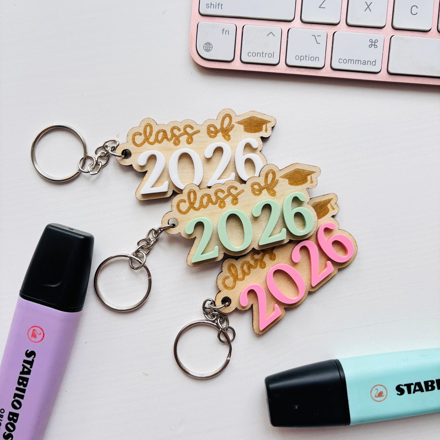 Class of 2026 Graduation Keyring