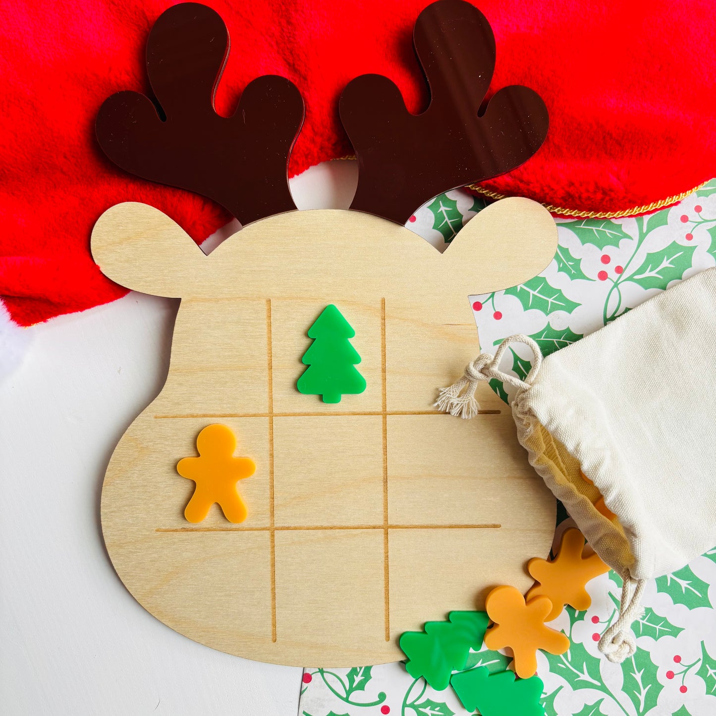 Christmas Tic Tac Toe Game