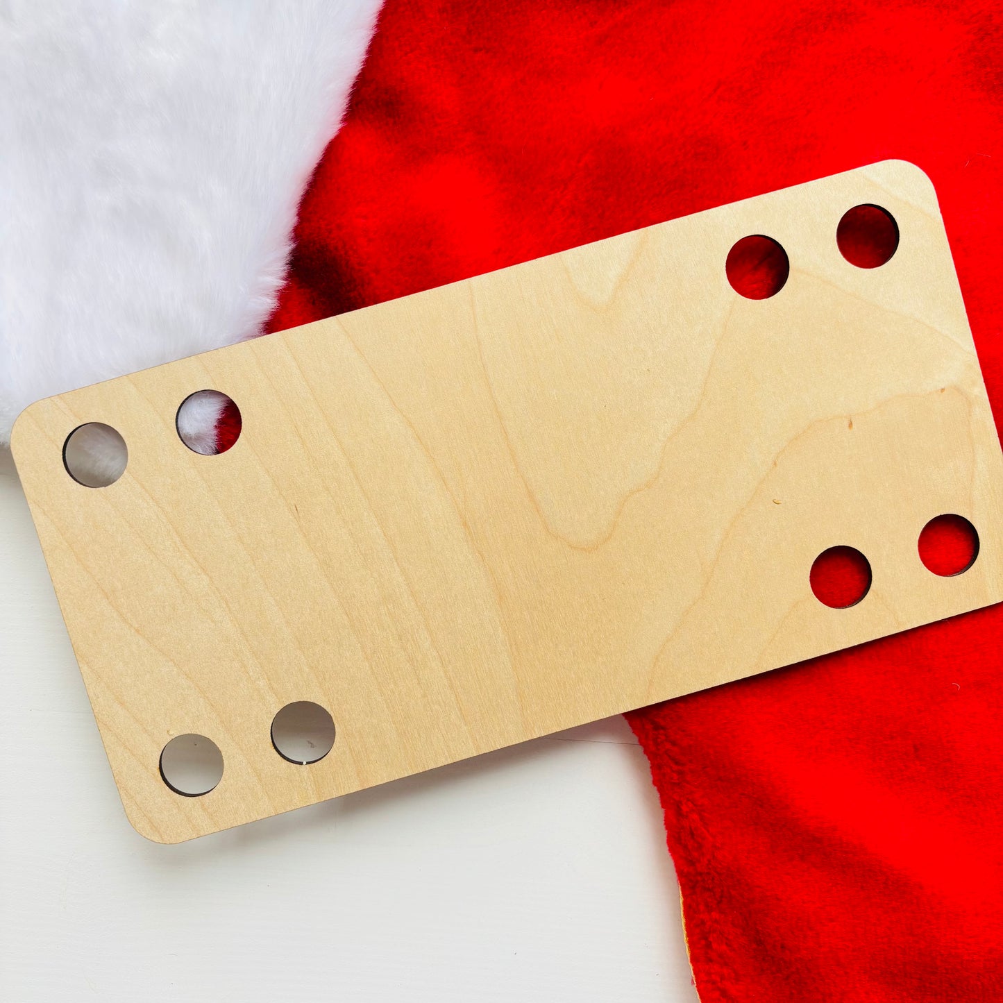 Double Elf Christmas Postcard