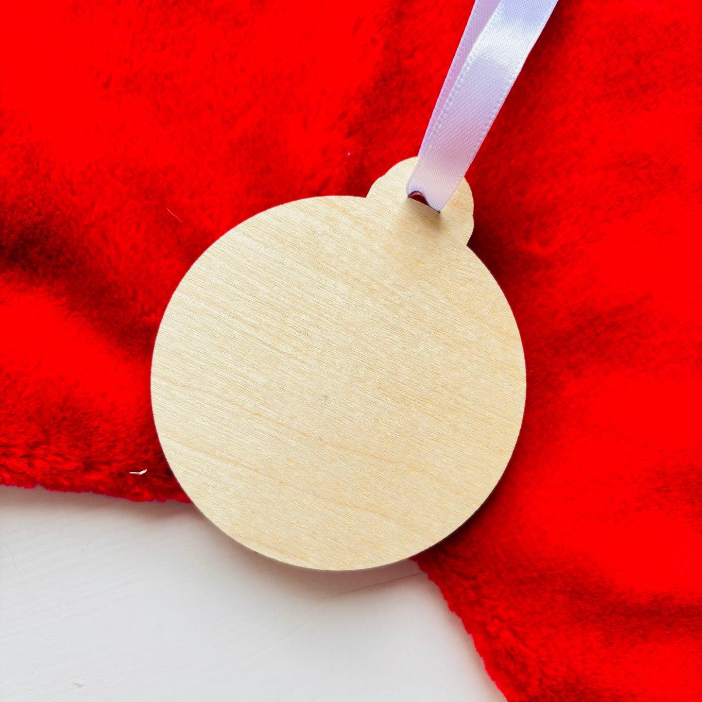 Personalised Swirly Bauble Christmas Ornament