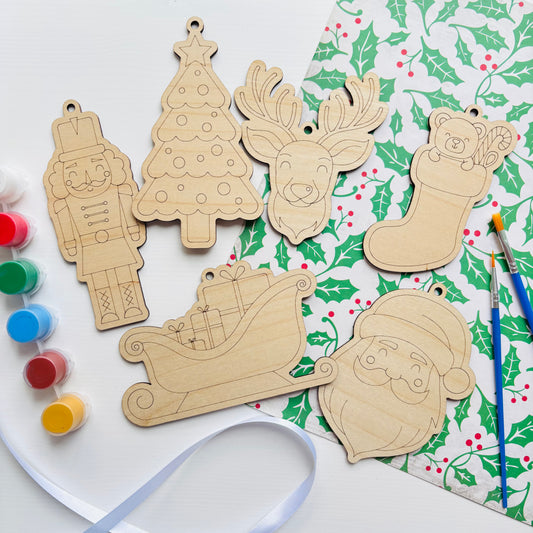 Festive Favourites DIY Christmas Ornament Set
