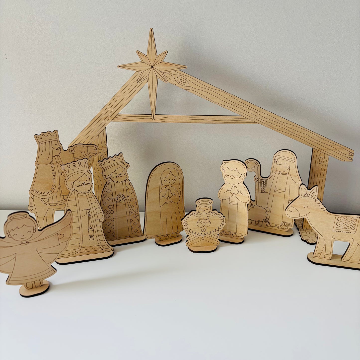 A Christmas Story: DIY Nativity Scene