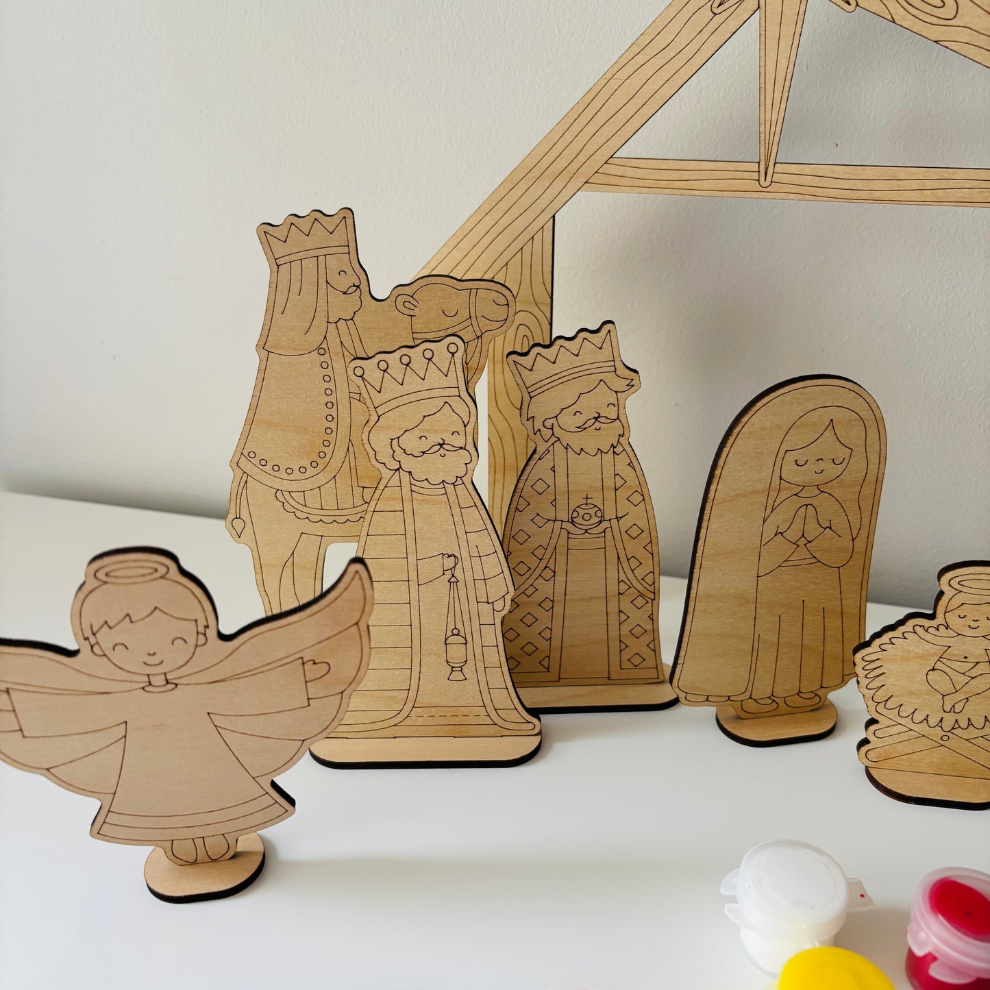 A Christmas Story: DIY Nativity Scene