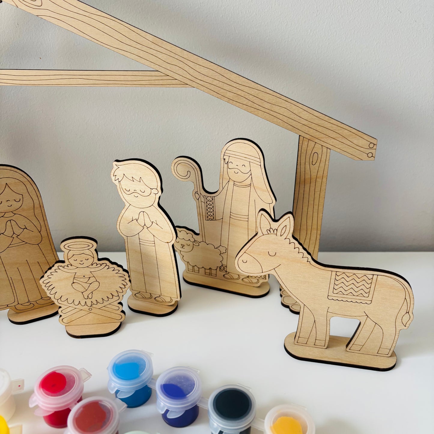 A Christmas Story: DIY Nativity Scene