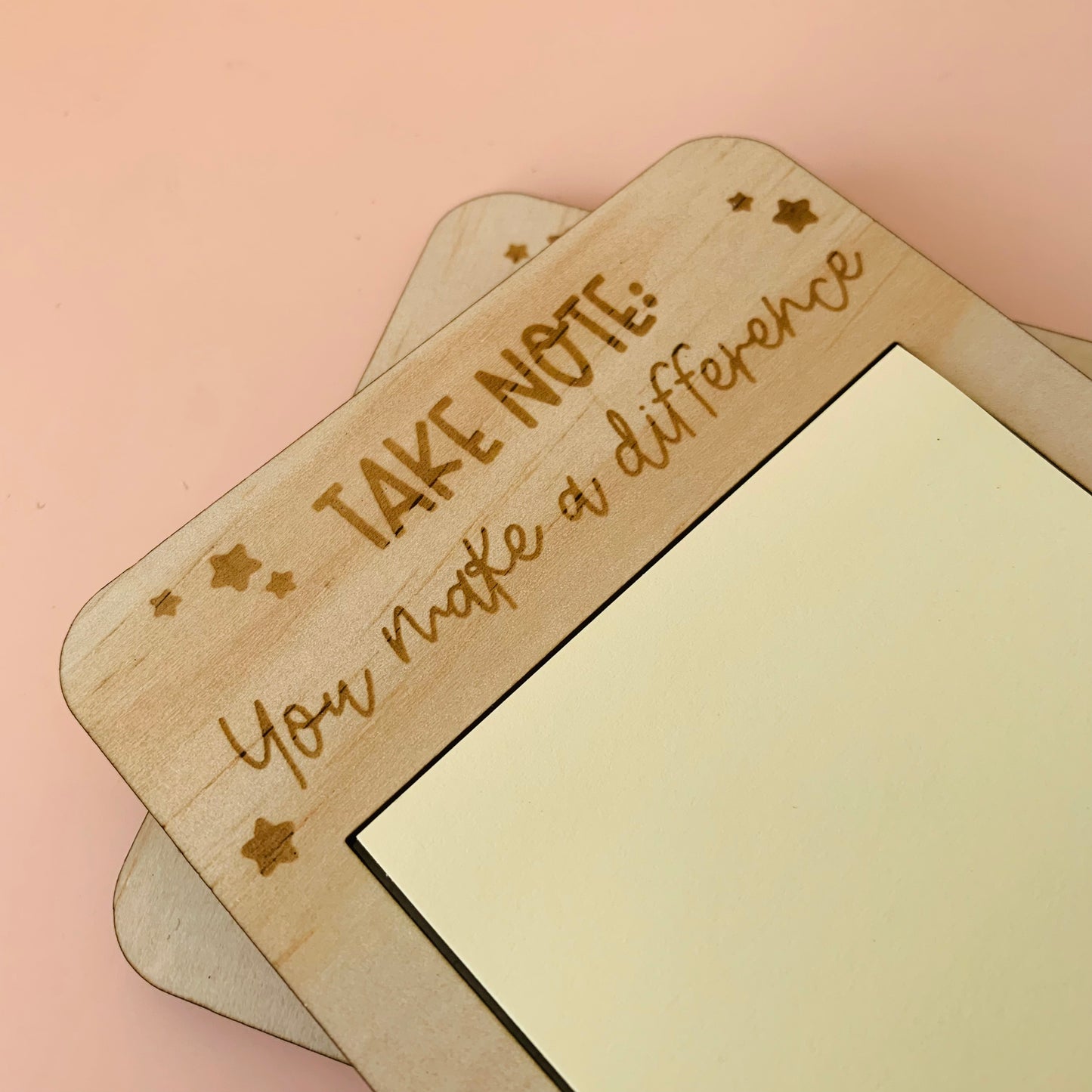 You Make a Difference Post-It Note Holder