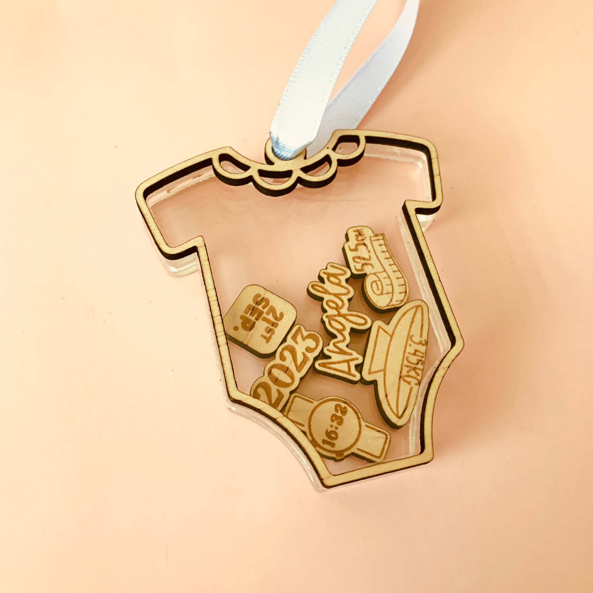 Personalised Baby's First Christmas Rattle Ornament – Studio Chally