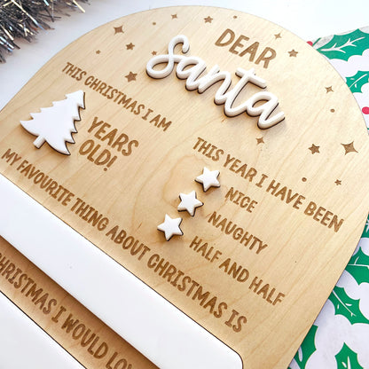 Letter to Santa Reusable Board