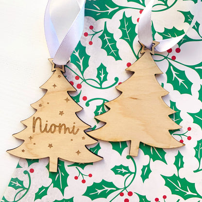 Personalised Engraved Christmas Tree Ornament