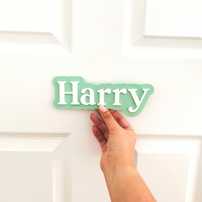 Layered Acrylic Personalised Name Plaque