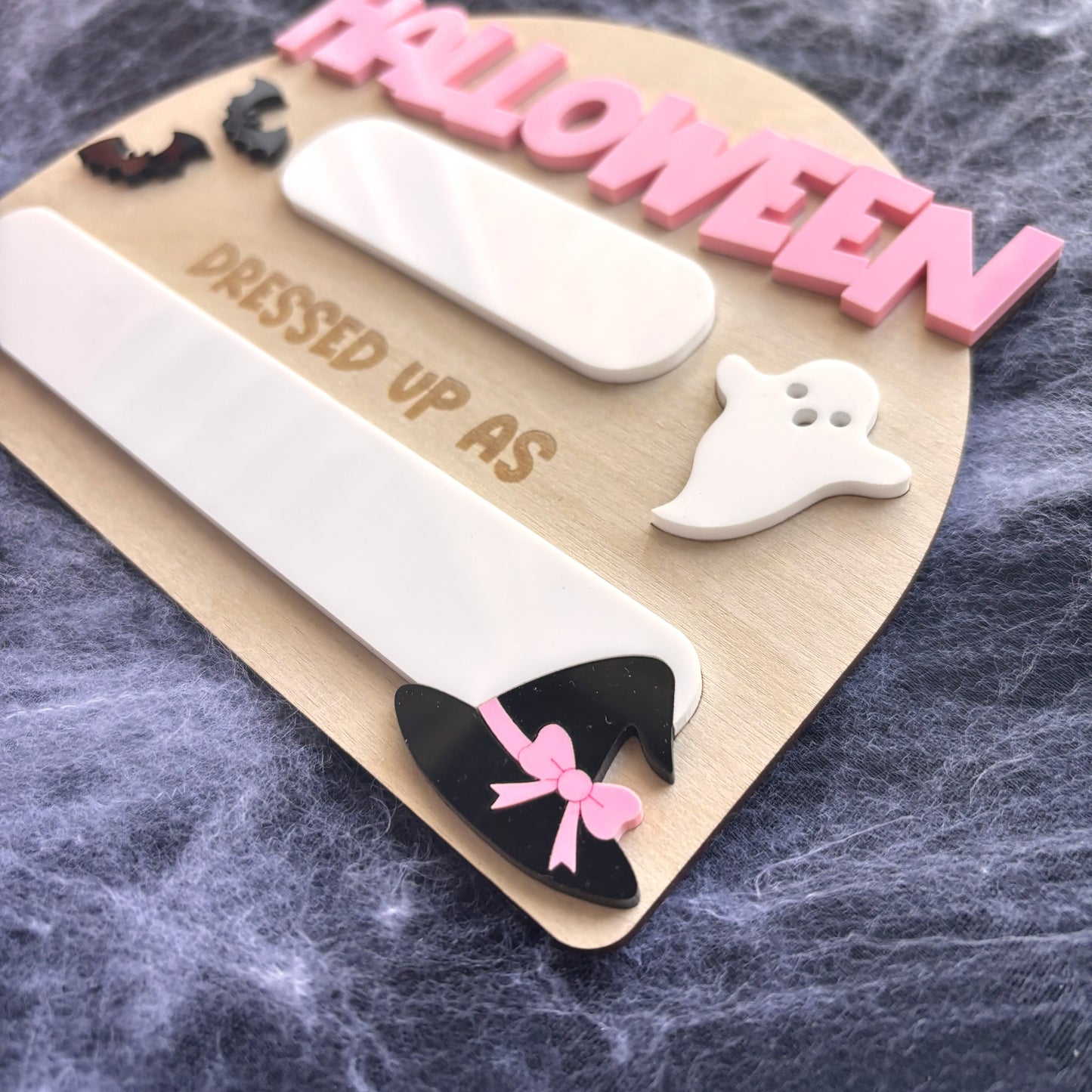 Witch Halloween Costume Sign