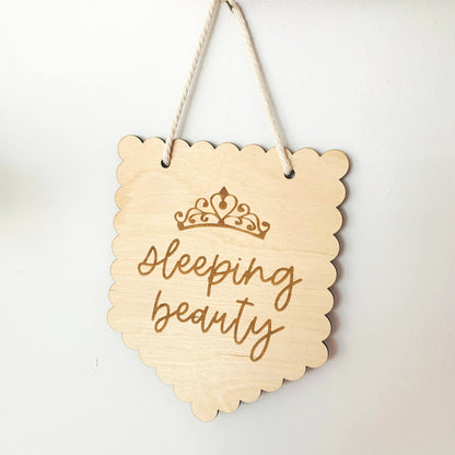 Sleeping Beauty Sign/Banner