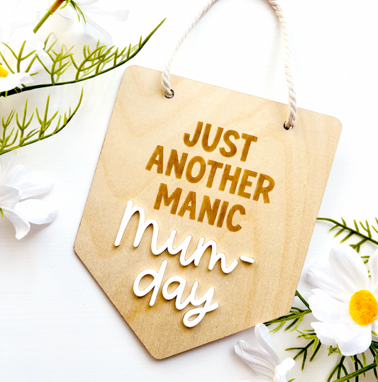 Manic Mum-Day Banner