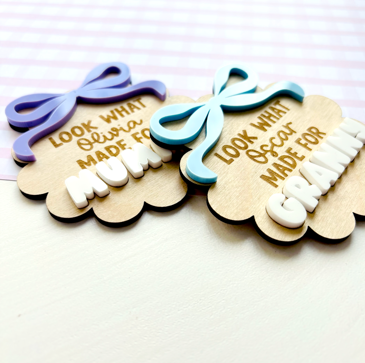 Personalised Mother's Day Look What I Made Magnet