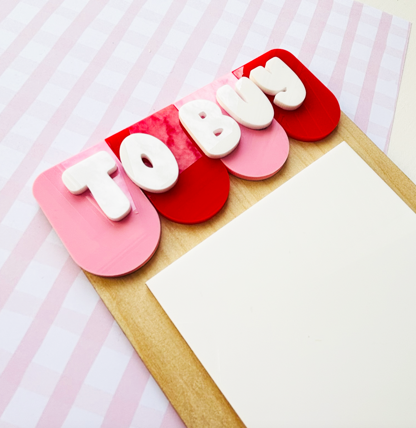 To Buy Shopping List Organisation Magnet