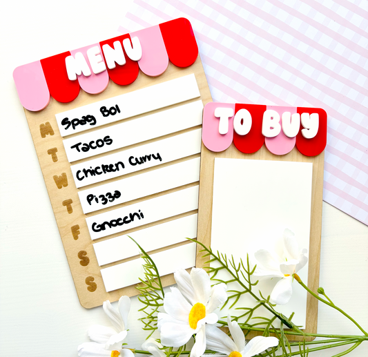 Meal Planner Organisation Magnet Bundle