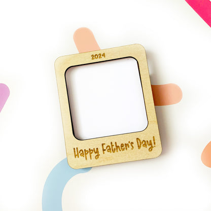 Father's Day Photo Magnet