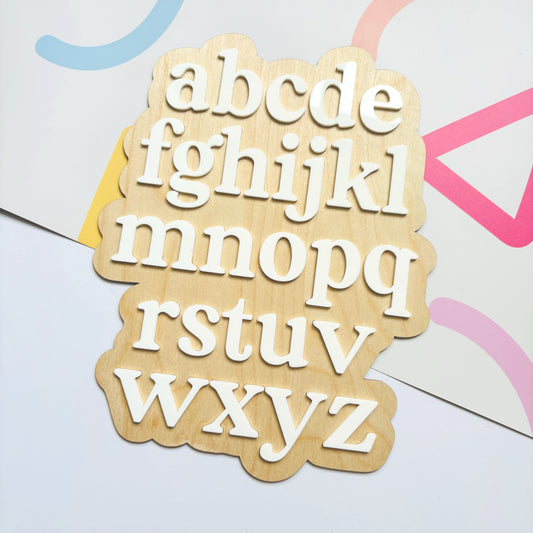 Alphabet Wall Plaque