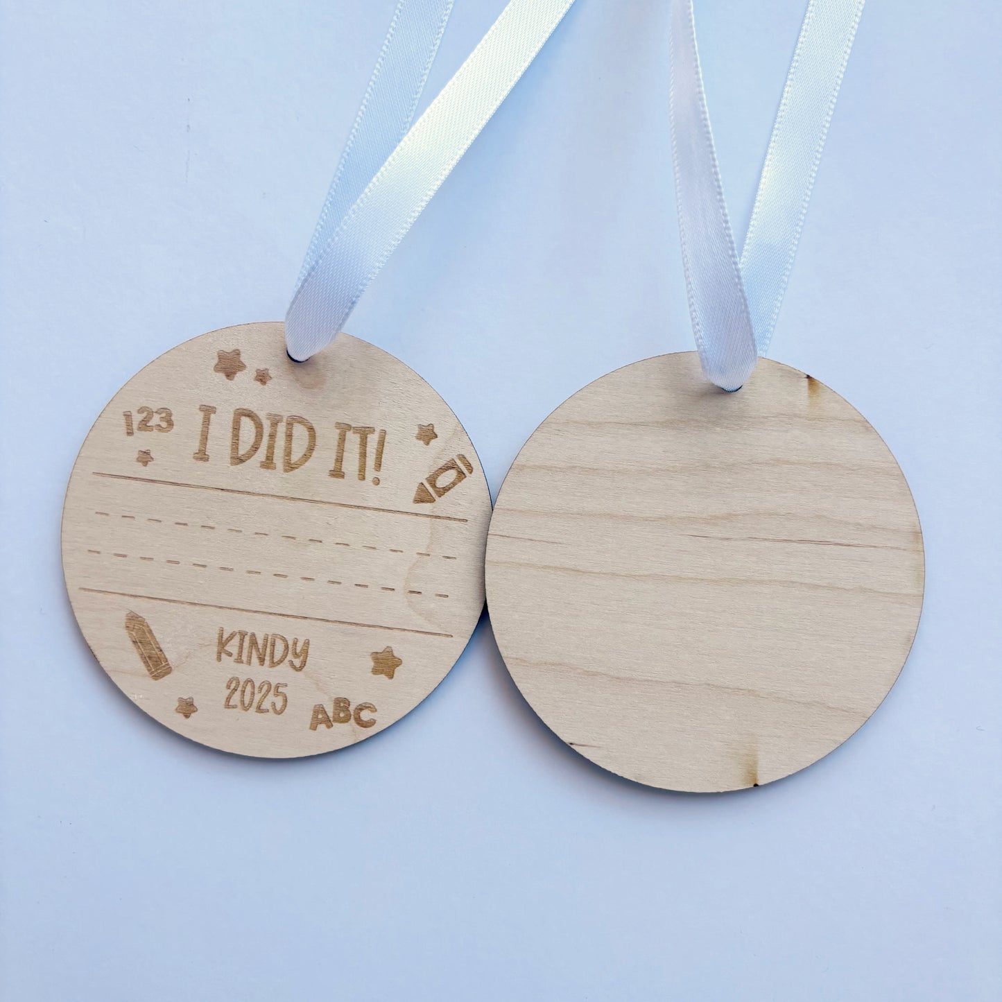 School Year Handwriting Bauble
