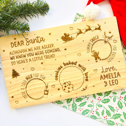 Christmas Eve Santa Treat Board