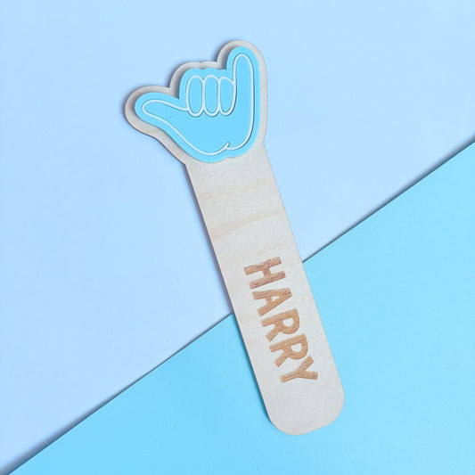 Surfs Up Personalised Bookmark
