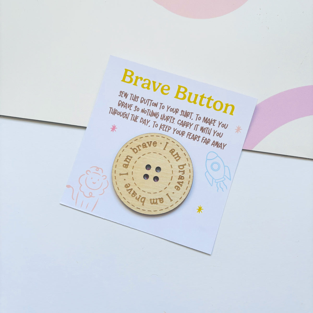 Brave Button – Studio Chally