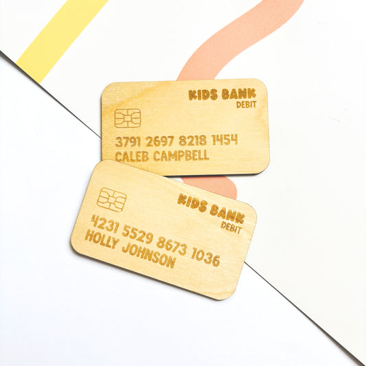 Personalised Play Credit Card