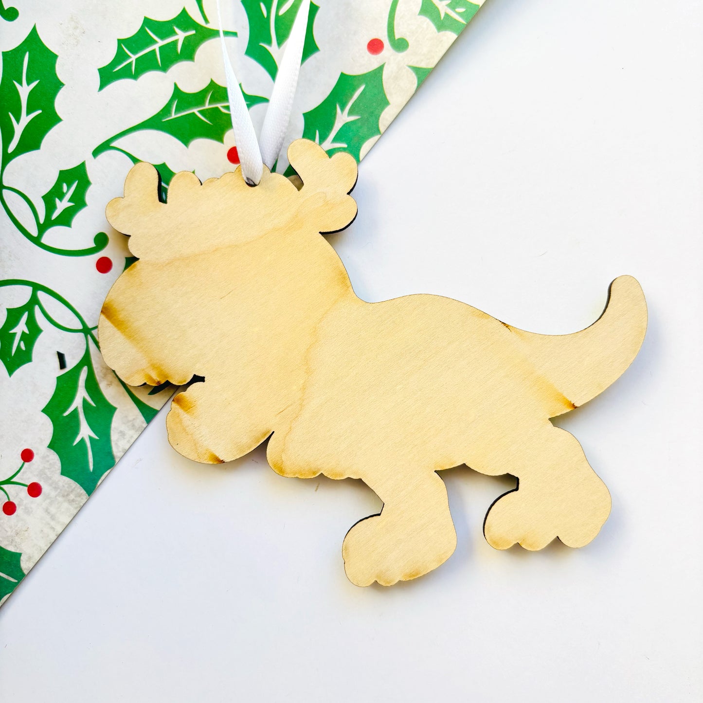 Personalised Dinosaur Christmas Ornament