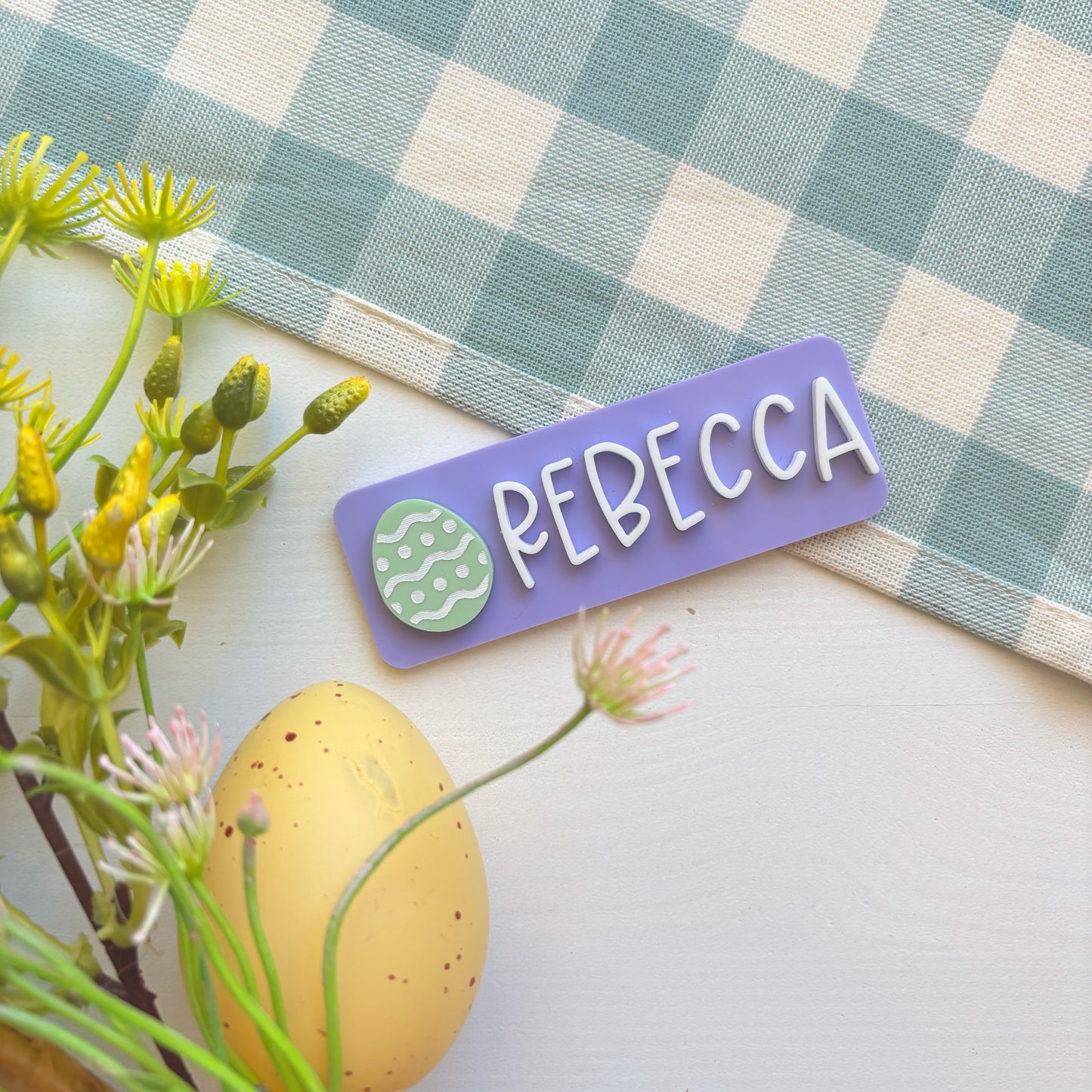 Easter Egg Name Badge
