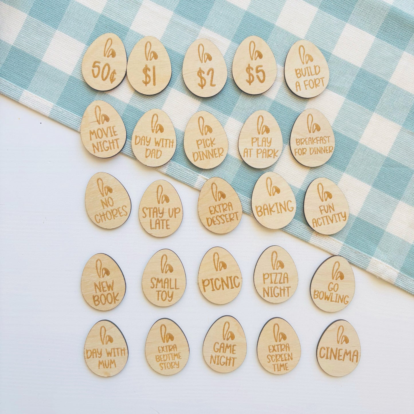 Easter Egg Hunt Tokens