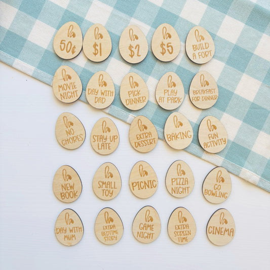 Easter Egg Hunt Tokens