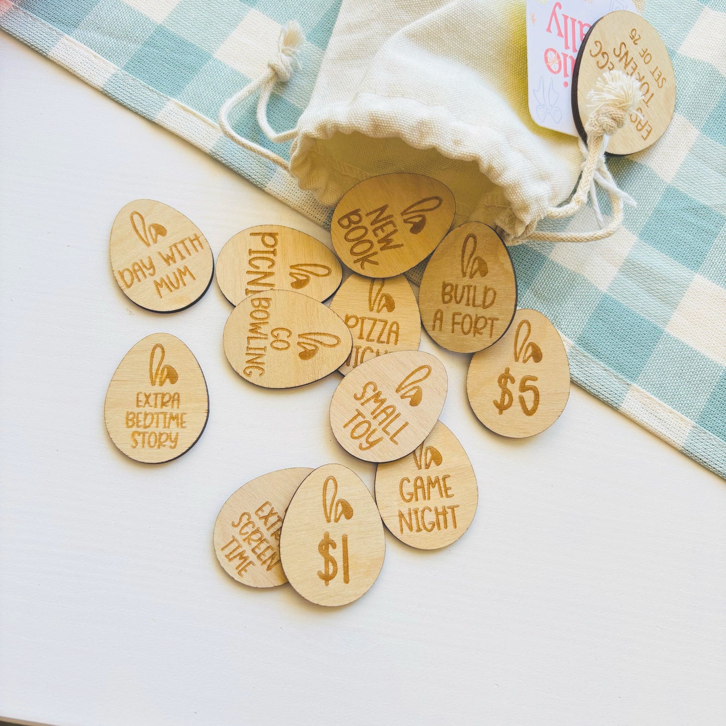Easter Egg Hunt Tokens