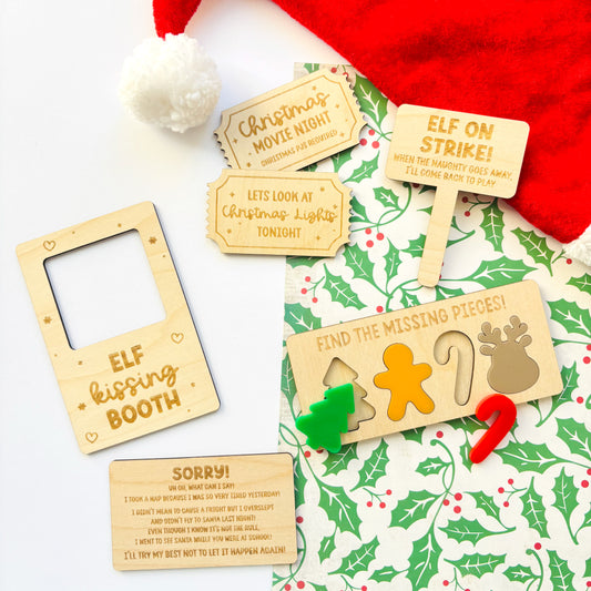 Elf on the Shelf Activity Accessories Bundle