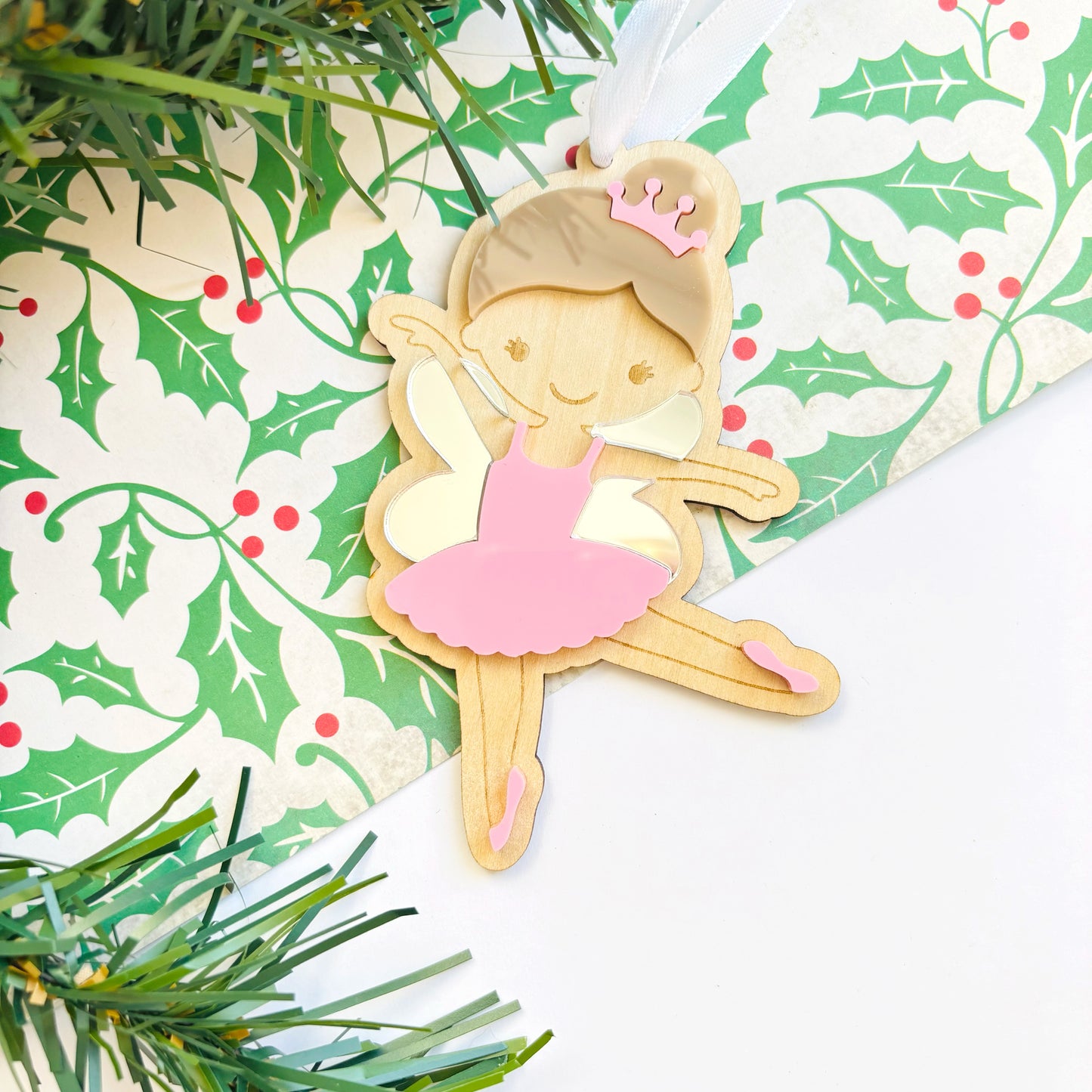 Personalised Fairy Christmas Ornament