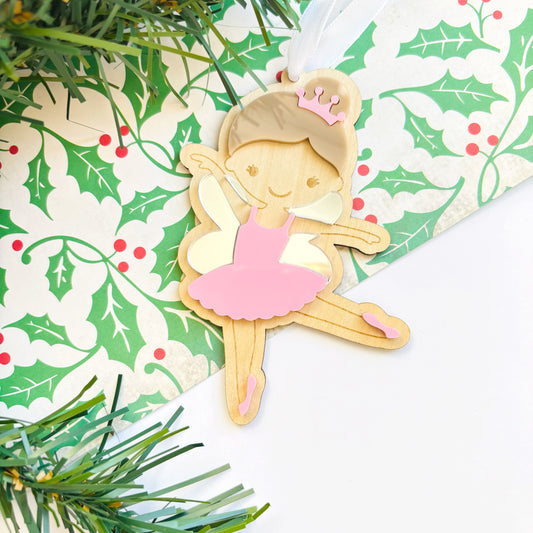 Personalised Fairy Christmas Ornament