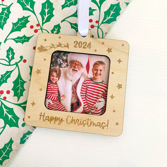 Christmas Photo Frame Ornament