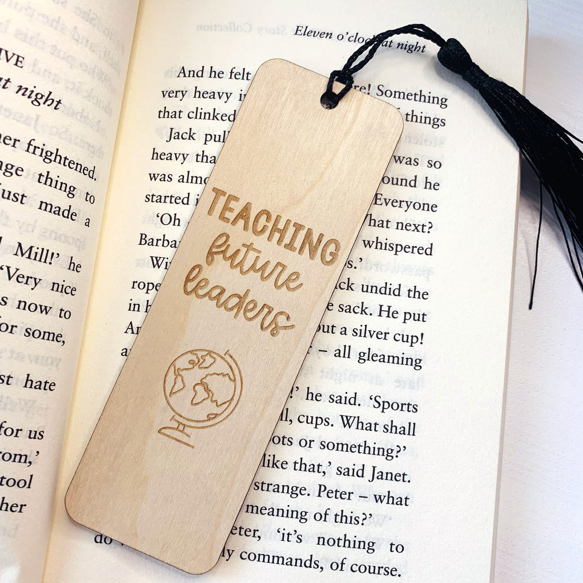 Leader Bookmark Teaching Future Leaders Engraved Bookmark – Studio Chally