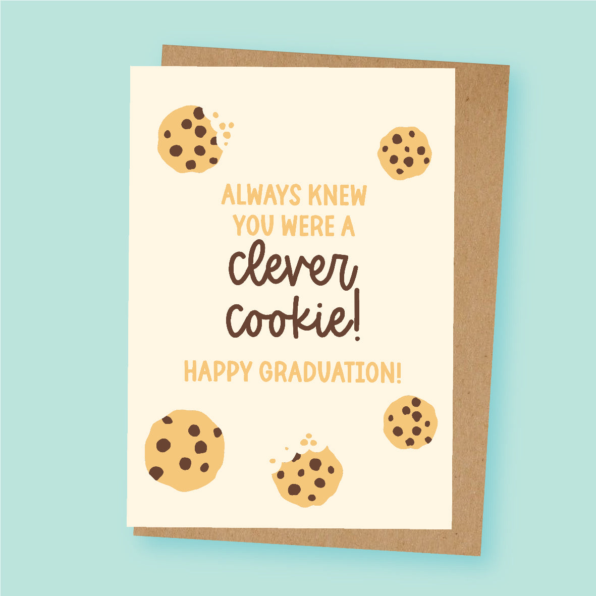 Clever Cookie Graduation Card