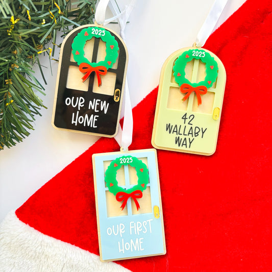 Our New House Christmas Ornament