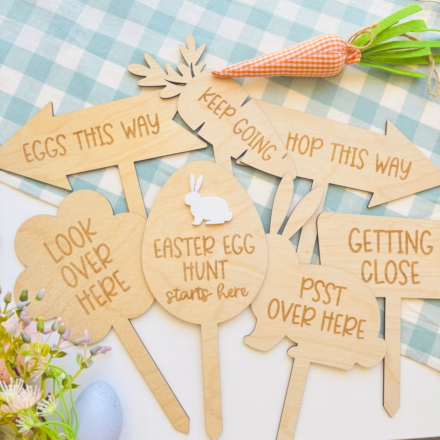 Easter Egg Hunt Sign Set