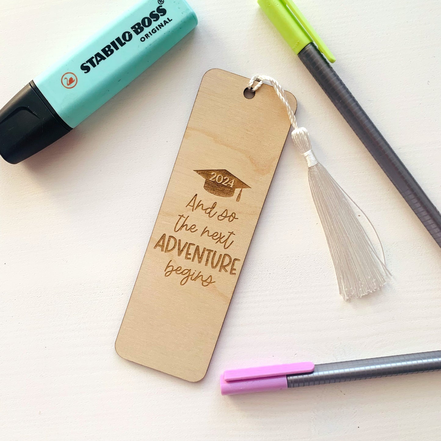 Next Adventure Graduation Bookmark