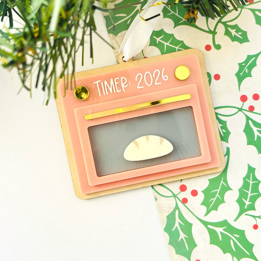 Bun in the Oven Christmas Ornament