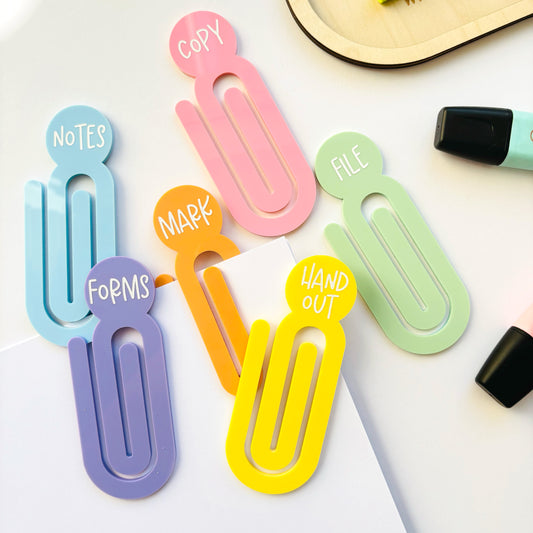 Giant Paperclips Organisation Set